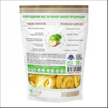 Сухофрукты "Good Food", 70 г, яблочные кольца