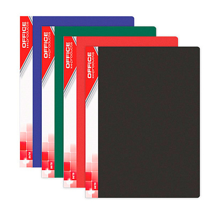 Папка c файлами "Office Product", 30 карманов, черный - 2