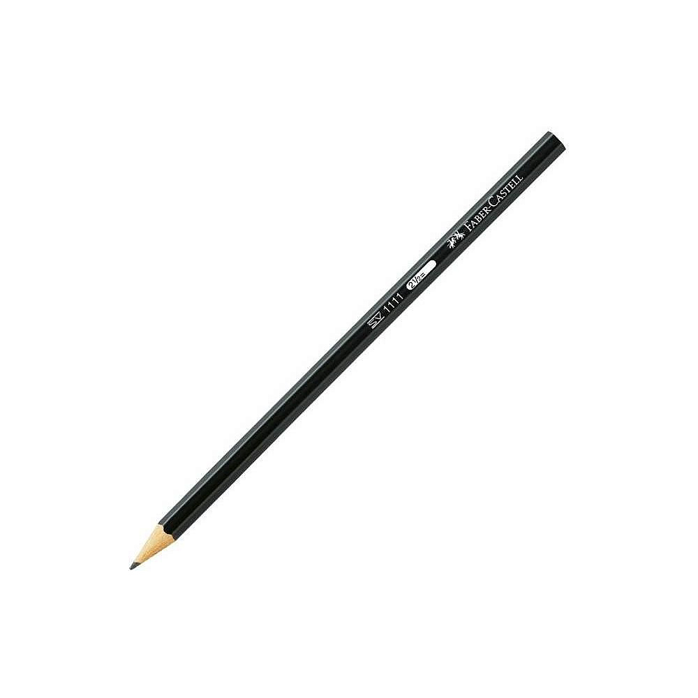 Карандаш простой "Faber-Castell 1111", HB, без ластика, черный
