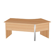 Коллекция Макси стол письменный М26-L, 1580х900х750 мм, бук