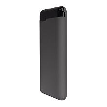 Внешний аккумулятор Power Bank "Num 10", 10000 mAh, серый