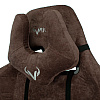 Кресло игровое Бюрократ VIKING KNIGHT Light-10, ткань, металл, темно-коричневый  - 11