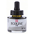 Жидкая акварель "ECOLINE", 718 теплый серый, 30 мл