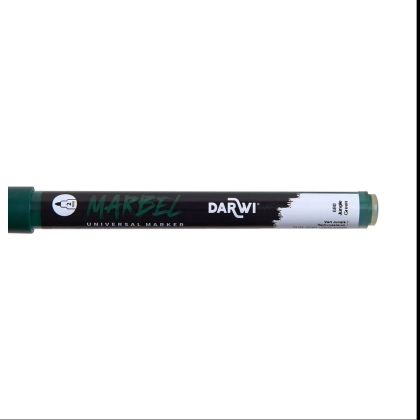 Маркер акриловый "Darwi.Marbel" 680, зеленые джунгли - 3