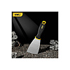 Шпатель нержавеющий Deli YS EDL-HD2-5, 63 мм, ручка 2K, черный, желтый - 2