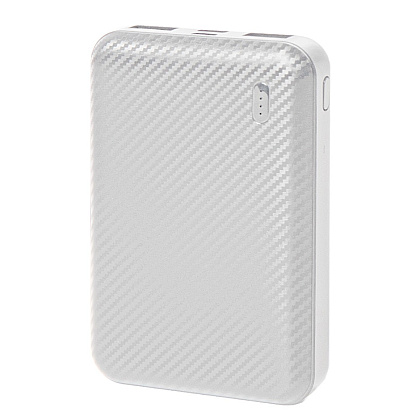 Внешний аккумулятор Power Bank "Rib 5", 5000 mAh, белый - 2