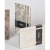 Блокнот "Shabby silver texture", А5, 96 листов, линейка, серебряный - 6