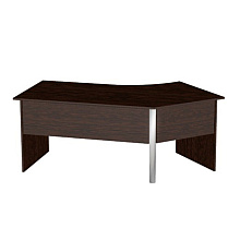 Коллекция Макси стол письменный М26-L, 1580х900х750 мм, венге