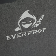 Кресло д/руководителя EVERPROF Ghost ткань, серый, крестов. металл