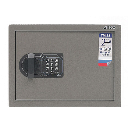 Офисный сейф AIKO TM-25 EL, 250x340x280 мм - 2