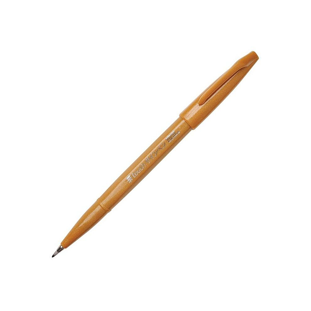 Маркер-кисть "Brush Sign pen", желтый, оранжевый
