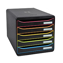 Блок из 5 лотков закрытый "BlackOffice Big Box Plus"