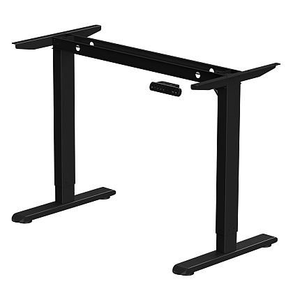 Стол с электроприводом WellDesk Basic 1200x675х18 черный/ясень шимо светлый (9191456+9197779) - 4