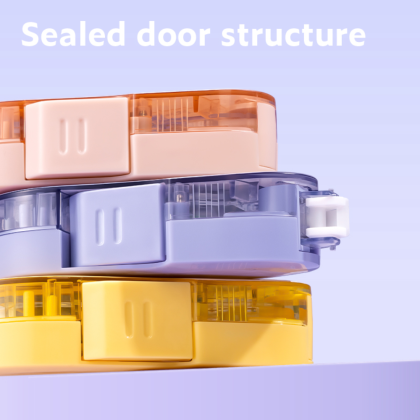 Корректор роллер "Nusign 161", 6 мх5 мм, розовый - 3
