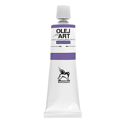 Краски масляные Renesans "Oils for art", 65 перванш, 60 мл, туба