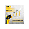 Термометр инфракрасный Deli YS EDL333380, -30-380℃, LCD дисплей, желтый, черный - 4
