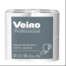 Бумага туалетная "Professional Comfort", 2 слоя, 8 рулонов