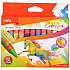 Мелки восковые Deli "ColorRun JUMBO size", 12 цветов, ассорти
