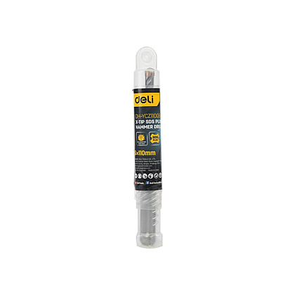 Бур по бетону Deli YS EDH-YCZ11006-E1, 6x110 мм, X-Tip, SDS-PLUS - 4