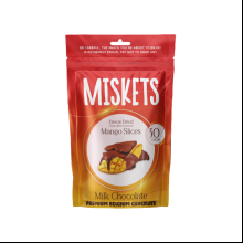 Конфеты "Miskets", 80 гр, манго в молочном шоколаде