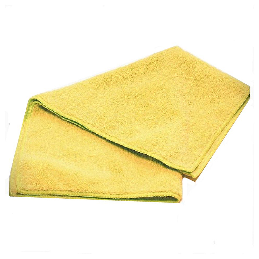 Салфетка из микроволокна, 220г/м2, 35×40см, желтый, 3шт/упак