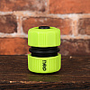Муфта соединительная для шлангов Deli GS EDL8794, 1/2", двухкомпонентная, черный, зеленый - 7