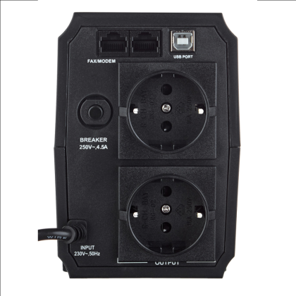 ИБП Kiper Power C650 USB (650VA/360W) - 4