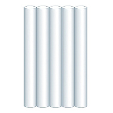 Мелки для доски круглые Maped "White Peps", 10 шт, белый