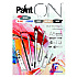 Блок-склейка "Paint'On", А5, 250 г/м2, 24 листа, ассорти