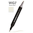 Маркер перманентный двусторонний "Sketchmarker Brush", WG7 теплый серый 7