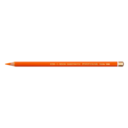 Карандаш цветной Koh-I-Noor "Polycolor 3800", 558 оранжевый огненный