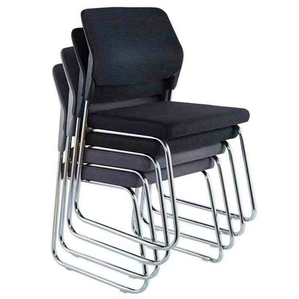 Кресло д/посетителей SitUp SKY Chrome сетка, черный - 4