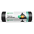 Мешки для мусора GreenClean Standart, ПНД, 20 мкм, 65х100 см, 120 л, 10 шт/рулон, черный
