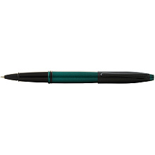 Ручка роллер Cross "Calais Matte Green and Black Lacquer", 0.7 мм, зеленый, черный, стерж. черный