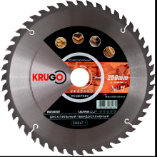 Диск пильный Krugo, 250x30 мм, 48Т
