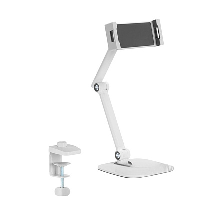 Крепление для планшета (смартфона) Tablet Clamp, белый матовый - 2