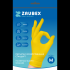 Перчатки латексные хозяйственные "Zaubex", р-р M, желтый