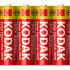 Батарейки солевые Kodak Super Heavy Duty Zinc, AAA, R03-4BL, 4 шт