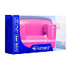 Дырокол "Aion-10G", 10 листов, розовый - 2