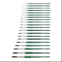 Кисть для рисования "Tintoretto Emerald", синтетика, круглая, №6