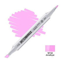 Маркер художественный "Brushmarker", двухсторонний, V114 аметист