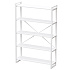 Стеллаж "Loft CH-4", 1200х350х1820 мм, белый, белый крафт