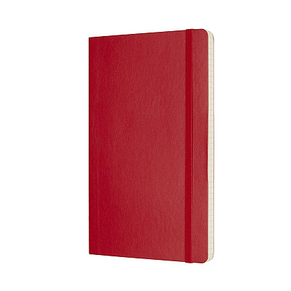 Блокнот "Classic Soft Large", А5, 96 листов, клетка, красный - 2