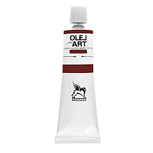 Краски масляные Renesans "Oils for art", 76 английская красная, 60 мл, туба