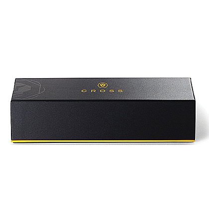 Ручка-роллер "Cross Edge Matte Hazelnut Lacquer", 0.7 мм, матовый шапань, черный, стерж. черный - 5
