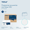 Покрытия бумажные индивидуальные на унитаз Tellus Комфорт, 1/2 сложение, 250 шт/упак, VS1 - 8