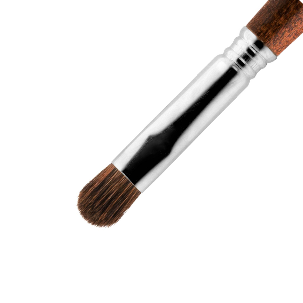 Кисть для рисования "Escoda Versatil 3046", синтетика, овальная, №18 - 2