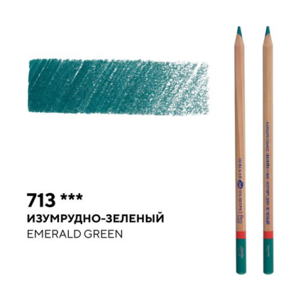 Карандаш цветной "Мастер-класс", 713, изумрудно-зеленый - 2