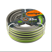 Шланг поливочный Amigo Grande 77169, трехслойный, 3/4", 25 м