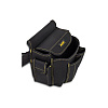 Сумка для инструментов поясная Deli YS EDL-P4, 220х140х200 мм, ткань Oxford, черный - 8